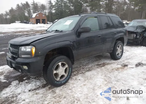 2008 Chevrolet Trailblazer Lt из США, поврежденный, VIN 1GNDT13S482148414